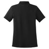 Sport-Tek Women's Black Dry Zone Raglan Accent Polo