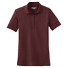 Sport-Tek Women's Maroon Dry Zone Raglan Accent Polo