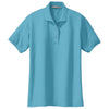 Port Authority Women's Maui Blue Silk Touch Polo