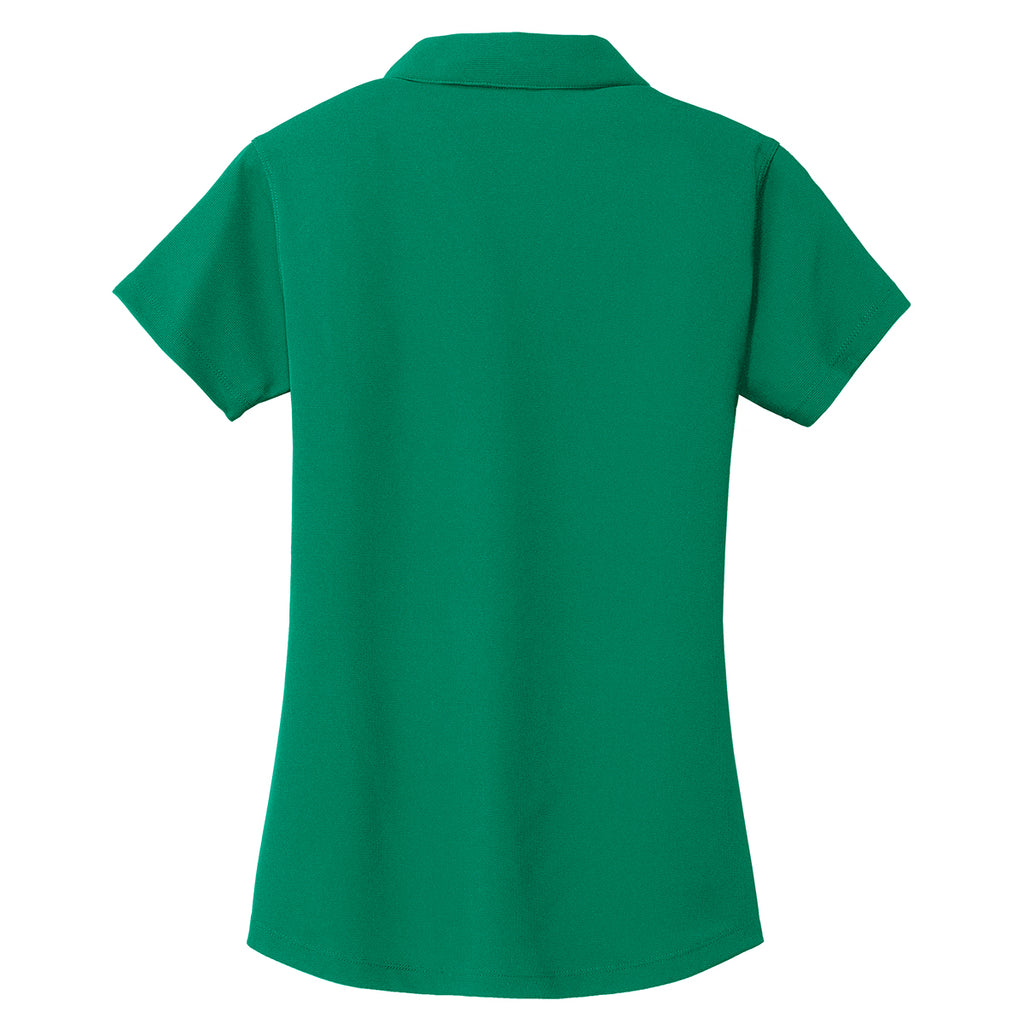 Port Authority Women's Jewel Green Dry Zone Grid Polo