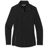 Port Authority Women's Deep Black Collective Tech Soft Shell Jacket