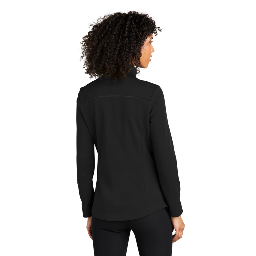 Port Authority Women's Deep Black Collective Tech Soft Shell Jacket