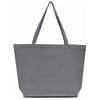 Liberty Bags Grey Seaside Cotton 12oz. Pigment-Dyed Large Tote