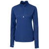 Cutter & Buck Women's Tour Blue DryTec Traverse Half-Zip