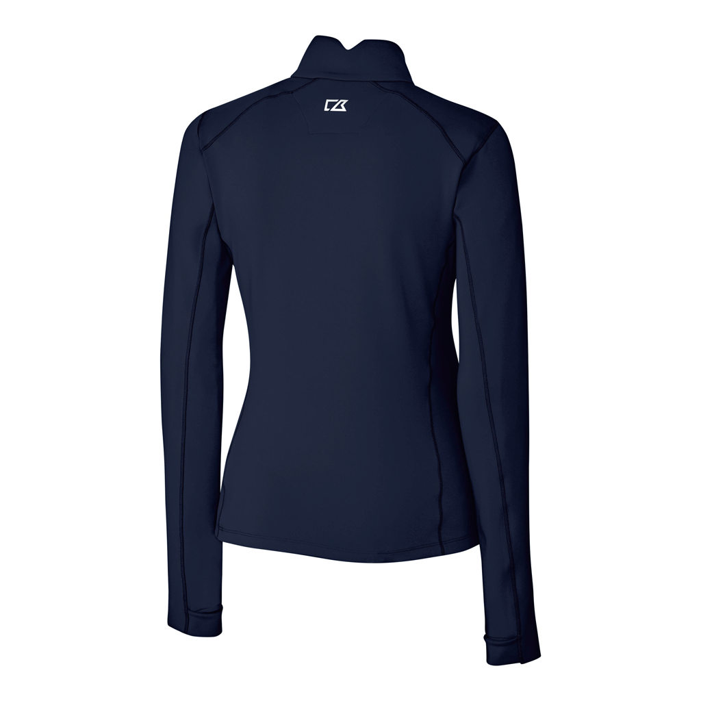 Cutter & Buck Women's Liberty Navy DryTec Traverse Half-Zip