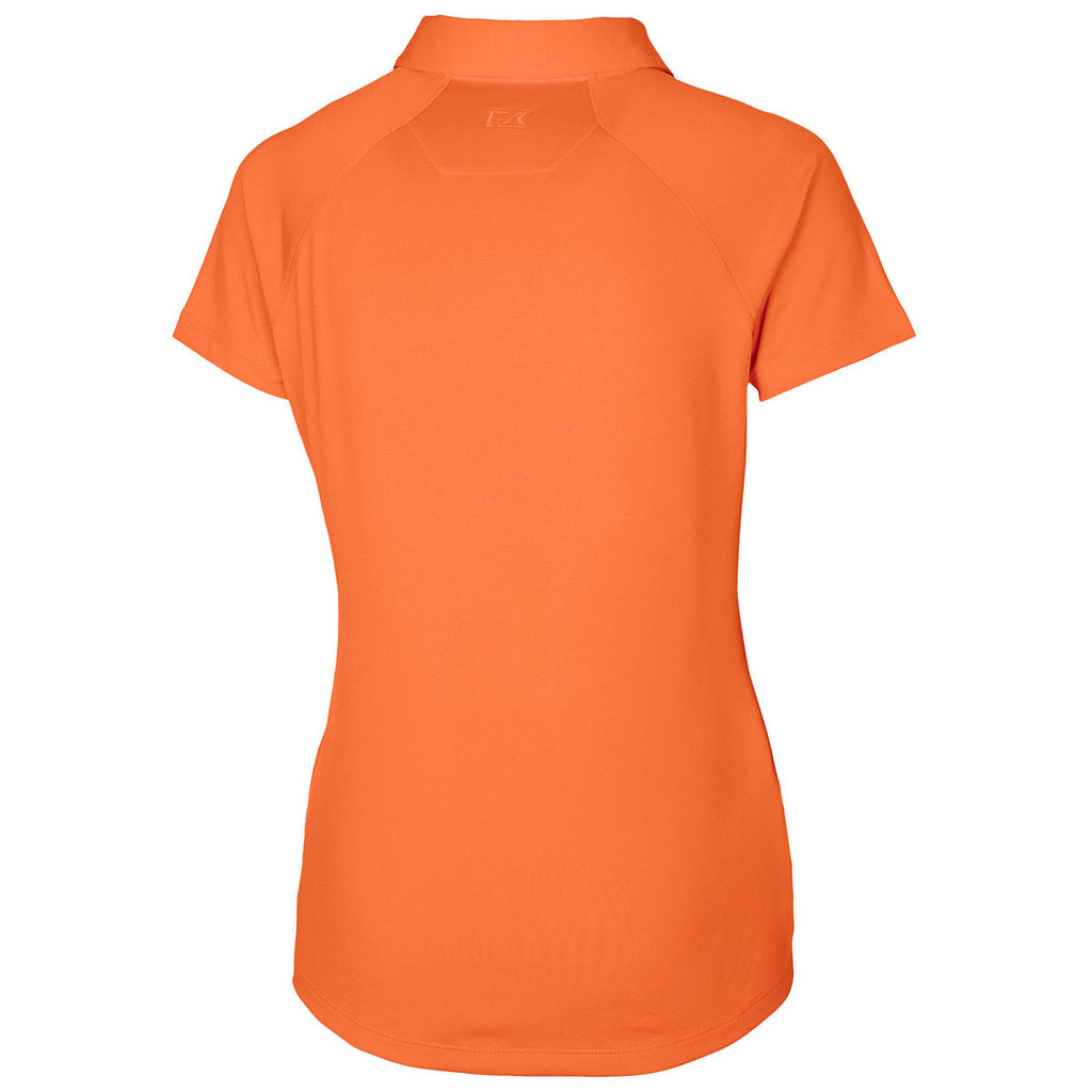 Cutter & Buck Women's College Orange Forge Polo