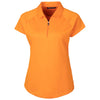 Cutter & Buck Women's Orange Burst Forge Polo