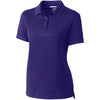 Cutter & Buck Women's Purple Advantage Polo