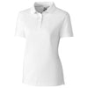 Cutter & Buck Women's White Advantage Polo