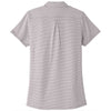 Port Authority Women's Gusty Grey/White Gingham Polo