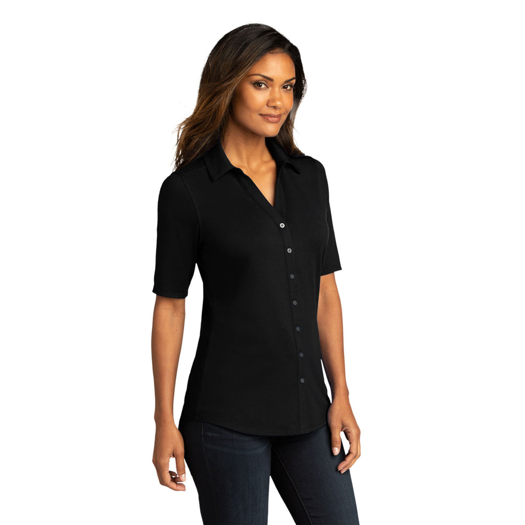 Port Authority Women's Black City Stretch Top