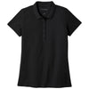 Port Authority Women's Deep Black SuperPro React Polo