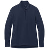 Port Authority Women's River Blue Navy Fairway Stretch Quarter Zip