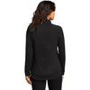 Port Authority Women's Deep Black C-FREE Cypress 1/4 Zip