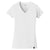 New Era Women's White Heritage Blend V-Neck Tee