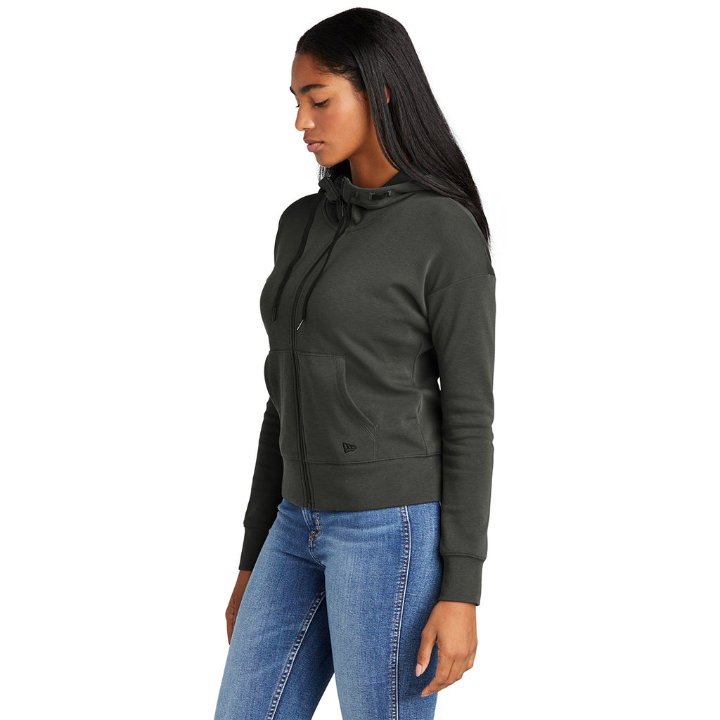 New Era Women's Graphite STS Full-Zip Hoodie