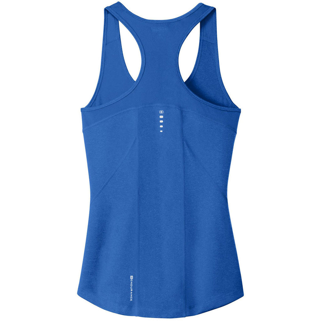 OGIO Endurance Women's Electric Blue Racerback Pulse Tank