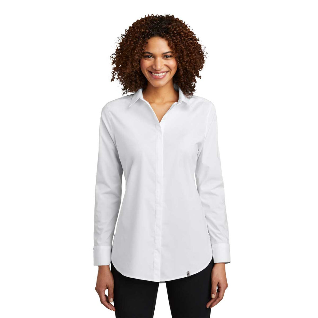 OGIO Women's White Commuter Woven Tunic