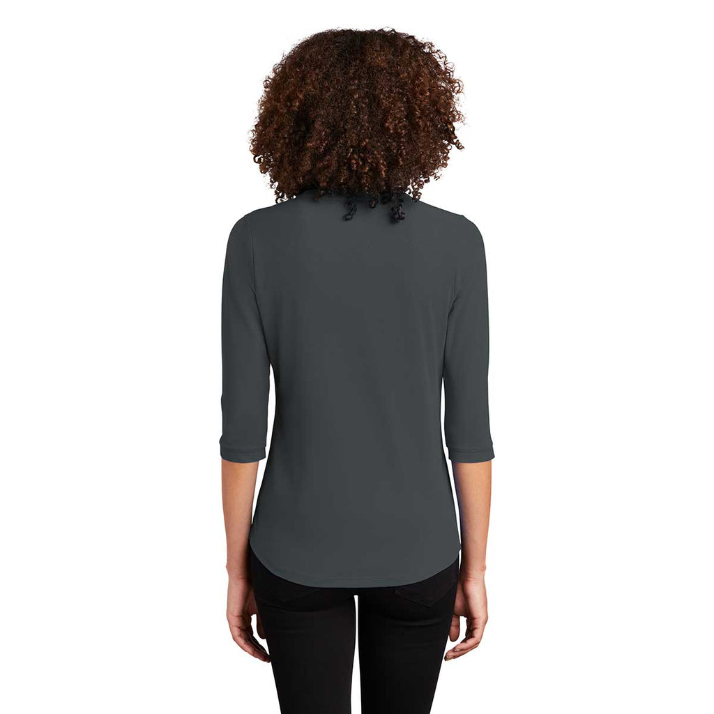 OGIO Women's Diesel Grey Jewel Henley