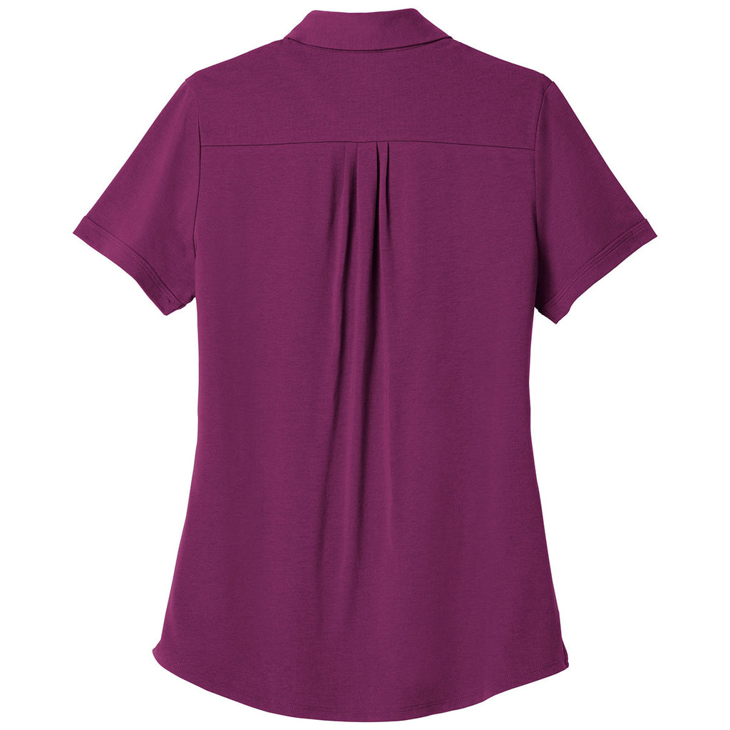 OGIO Women's Purple Fuel Limit Polo