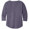 OGIO Women's Navy Heather Gravitate Scoop 3/4-Sleeve