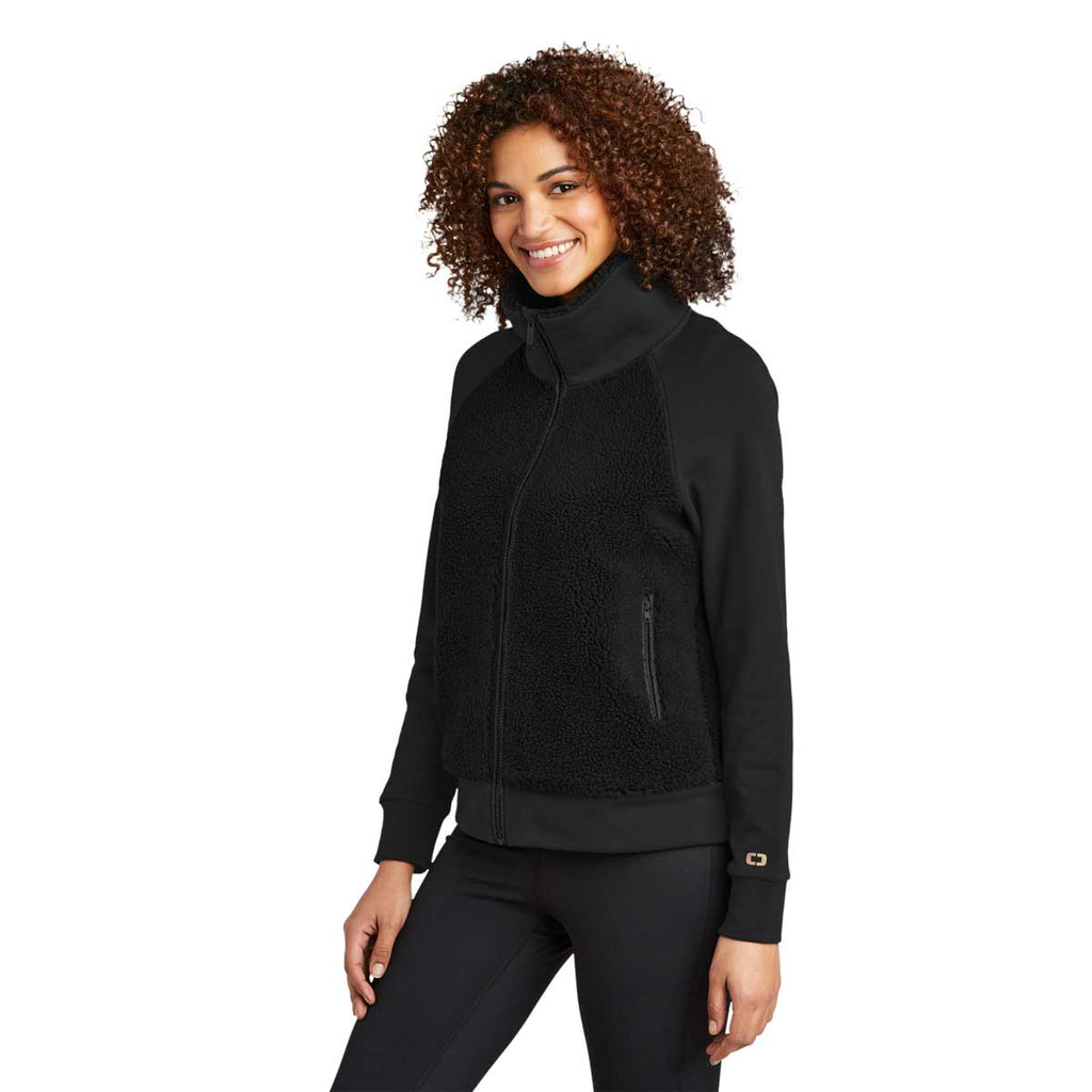 OGIO Women's Blacktop Luuma Sherpa Full-Zip