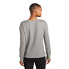 OGIO Women's Petrol Grey Heather Luuma Flex Long Sleeve V-Neck