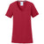 Port & Company Women's Red Performance Blend V-Neck Tee