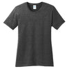 Port & Company Women's Dark Heather Grey Core Cotton Tee