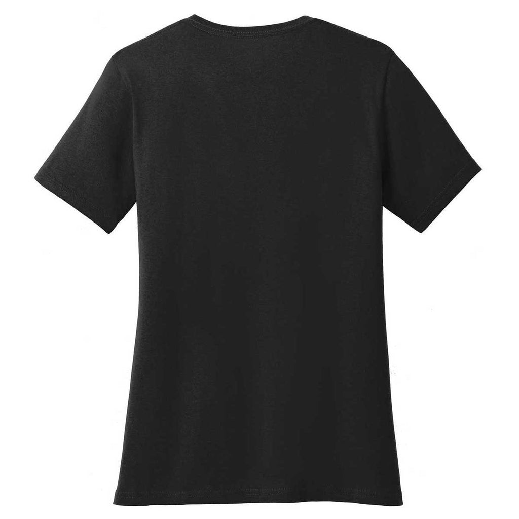 Port & Company Women's Jet Black Core Cotton Tee