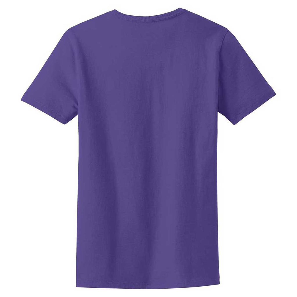 Port & Company Women's Purple Essential Tee