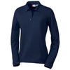 Clique Women's Navy Blue Long Sleeve Elmira Polo