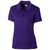 Clique Women's College Purple Oslo Pique Polo