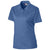 Clique Women's Sea Blue Malmo Pique Polo