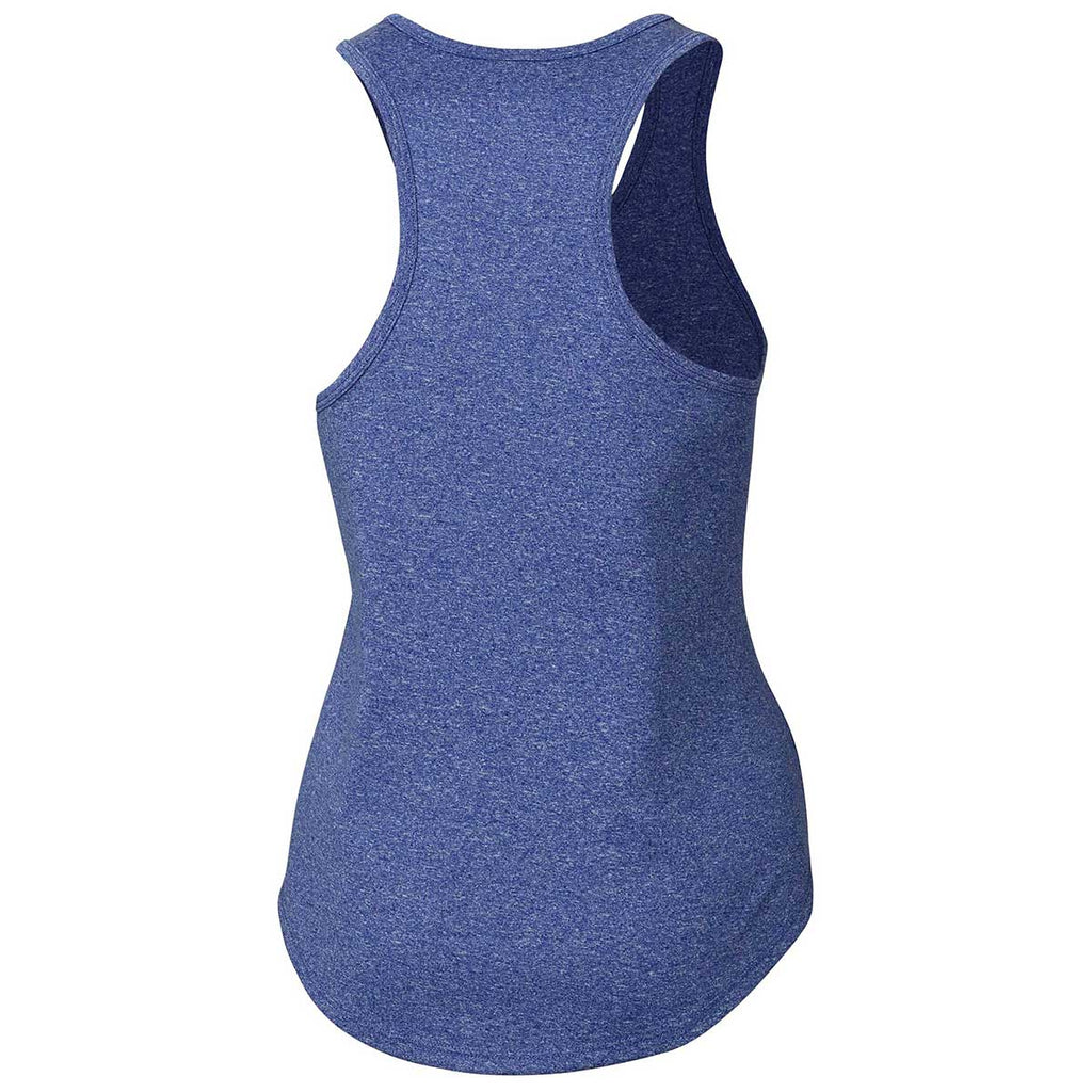 Clique Women's Blue Heather Charge Active Tank