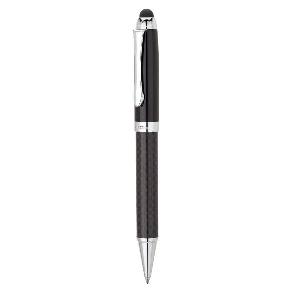 Bettoni Black Potenza Ballpoint Pen & Stylus