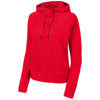 Sport-Tek Women's True Red Lightweight French Terry Pullover Hoodie