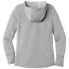 Sport-Tek Women's Light Grey Heather PosiCharge Tri-Blend Wicking Fleece Hooded Pullover