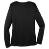 Sport-Tek Women's Black Long Sleeve PosiCharge Competitor V-Neck Tee