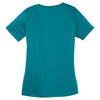 Sport-Tek Women's Tropic Blue PosiCharge Competitor V-Neck Tee