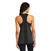 Sport-Tek Women's Black Heather/Black Endeavor Tank