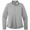 Sport-Tek Women's Light Grey Heather Endeavor 1/4 Zip Pullover