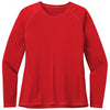 Sport-Tek Women's True Red Long Sleeve Rashguard Tee