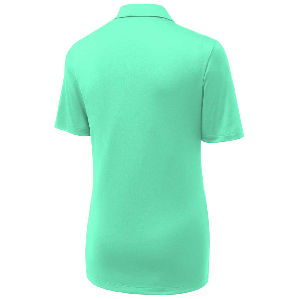 Sport-Tek Women's Bright Seafoam Posi-UV Pro Polo