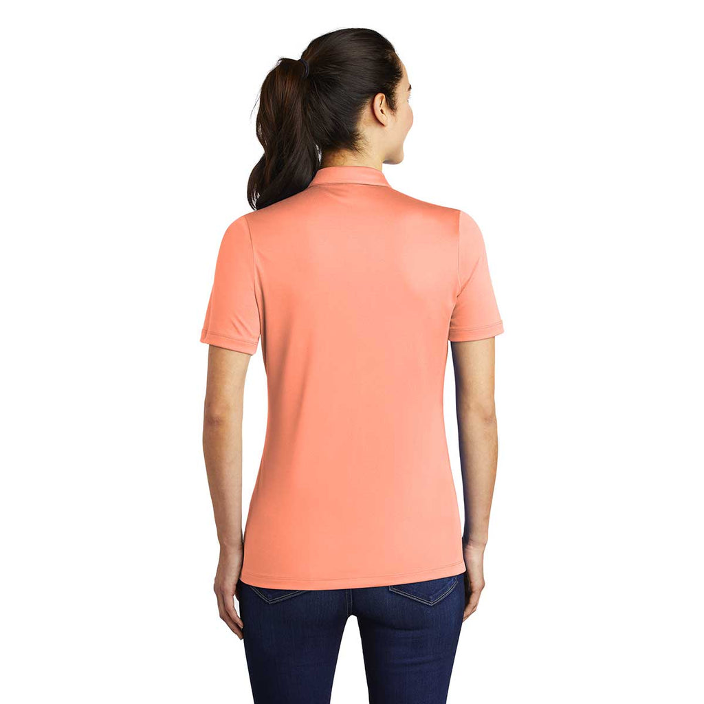 Sport-Tek Women's Soft Coral Posi-UV Pro Polo