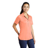 Sport-Tek Women's Soft Coral Posi-UV Pro Polo