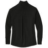 Sport-Tek Women's Black Sport-Wick Flex Fleece Full-Zip