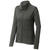 Sport-Tek Women's Dark Grey Heather Sport-Wick Flex Fleece Full-Zip