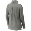 Sport-Tek Women's Light Grey Heather Sport-Wick Flex Fleece 1/4-Zip