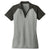 Sport-Tek Women's Grey Heather/Black PosiCharge RacerMesh Heather Block Polo